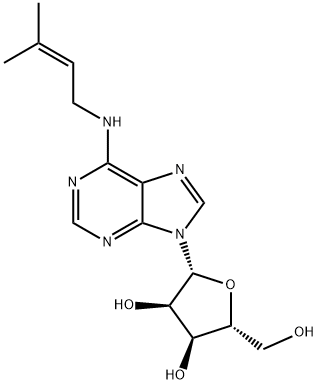 N6-ISOPENTENYLADENOSINE-D6 Structure