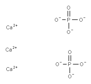 磷酸钙, 7758-87-4, 结构式