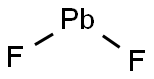 氟化铅, 7783-46-2, 结构式