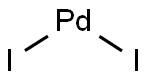 PALLADIUM(II) IODIDE Struktur