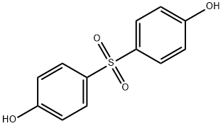 Bis(4-hydroxyphenyl) Sulfone Struktur