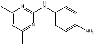 N-(4,6-DIMETHYLPYRIMIDIN-2-YL)BENZENE-1,4-DIAMINE Structure