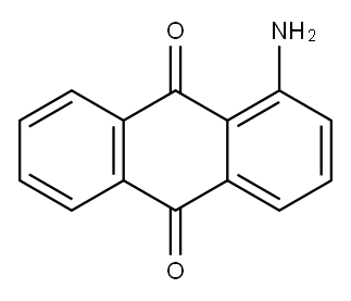 1-Aminoanthraquinone Struktur