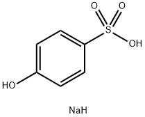 Sodium 4-hydroxybenzenesulfonate Struktur