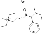 Diethyl(methyl)(2-(3-methyl-2-phenylvaleryloxy)ethyl)ammoniumbromid
