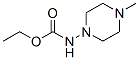 1-Piperazinecarbamicacid,4-methyl-,ethylester(7CI) Structure
