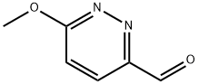 6-METHOXYPYRIDAZINE-3-CARBALDEHYDE Structure