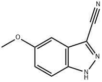 5-methoxy-1H-indazole-3-carbonitrile Structure