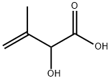 2-hydroxy-3-Methylbut-3-enoic acid Structure