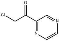 Ethanone, 2-chloro-1-pyrazinyl- (9CI) Structure