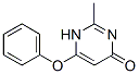 4(1H)-Pyrimidinone, 2-methyl-6-phenoxy- (9CI) Structure