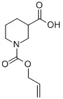 1-N-ALLOC-PIPERIDINE-3-CARBOXYLIC ACID Structure