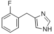 4-(2-FLUORO-BENZYL)-1H-IMIDAZOLE Structure