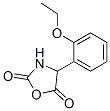 2,5-Oxazolidinedione,  4-(o-ethoxyphenyl)-  (7CI) Structure