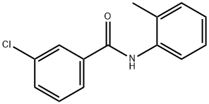 3-Chloro-N-(2-Methylphenyl)benzaMide, 97% Structure