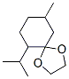 6-Isopropyl-9-methyl-1,4-dioxaspiro[4.5]decane Structure