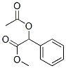 2-Acetoxy-2-phenylacetic acid methyl ester Structure