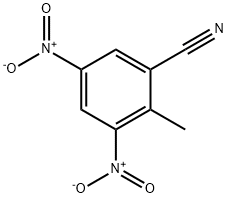 2-CYANO-4,6-DINITRO-1-METHYLBENZENE Structure