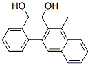 5,6-Dihydro-7-methylbenz[a]anthracene-5,6-diol Structure