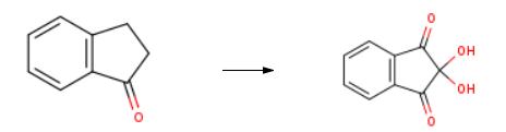 synthesis of Ninhydrin hydrate.png synthesis of Ninhydrin hydrate.png