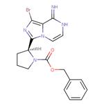 (S)-benzyl 2-(8-amino-1-bromoimidazo[1,5-a]pyrazine-3-yl)pyrrolidine-1-carboxylate pictures