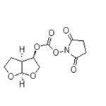 Carbonic acid 2,5-dioxo-1-pyrrolidinyl [(3R,3aS,6aR)-hexahydrofuro[2,3-b]furan-3-yl] ester pictures