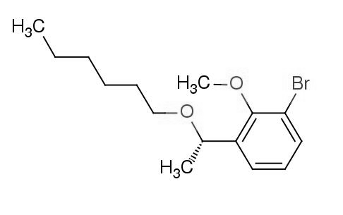 (S)-1-bromo-3-(1-(hexyloxy)ethyl)-2-methoxybenzene