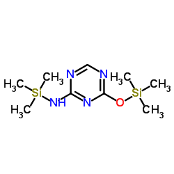 N-(Trimethylsilyl)-4-[(trimethylsilyl)oxy]-1,3,5-triazin-2-amine