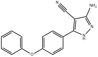 5-aMino-3-(4-phenoxyphenyl)-1H-pyrazole-4-carbonitrile
