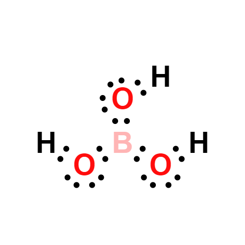 h3bo3 lewis structure